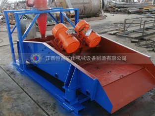 选矿设备丨沙场中细沙回收机和高频脱水筛的区