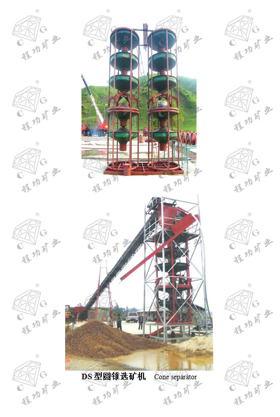 DS型圆锥选矿机 Cone separator