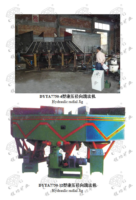 DYTA7750-4型液压径向跳汰机 Hydraulic radial Jig DYTA7750-12型液压径向跳汰机 Hydraulic radial Jig