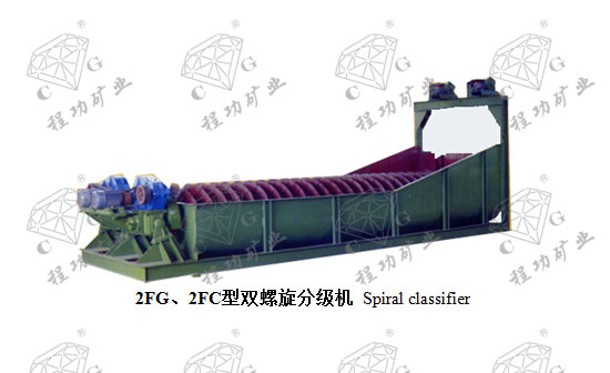 2FG、2FC型双螺旋分级机 Spiral classifier