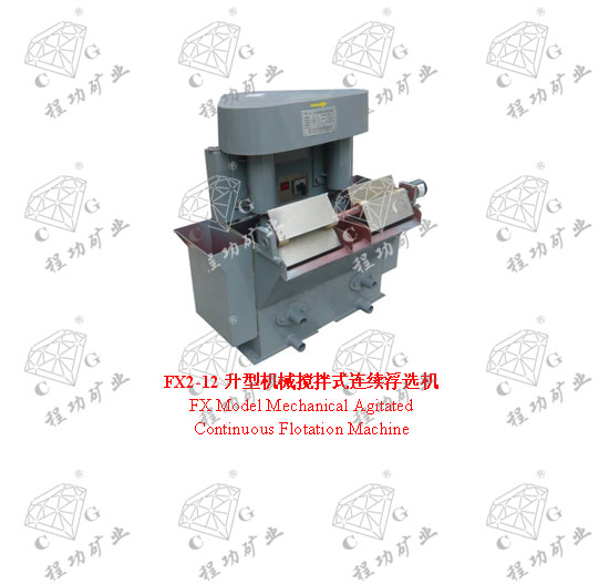 FX2-12升型机械搅拌式连续浮选机 FX Model Mechanical Agitated Continuous Flotation Machine